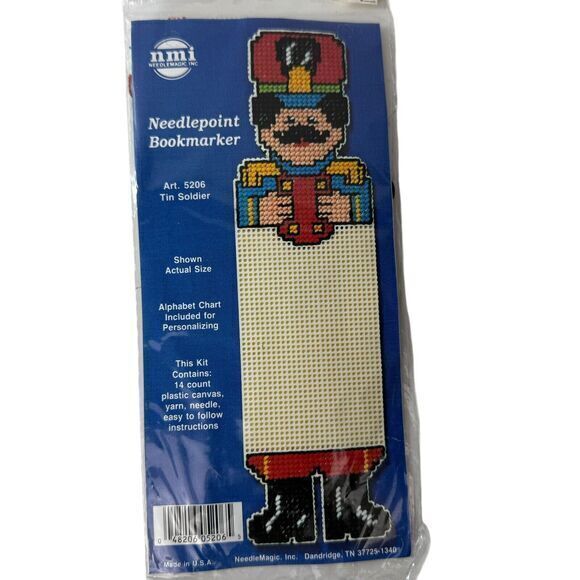 Cross Stitch Bookmark Kit Vintage NMI Needle‎ Magic Christmas Holiday Lot of 4 - Picture 5 of 6